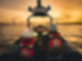 Onboard Humber Rescue at Sunset